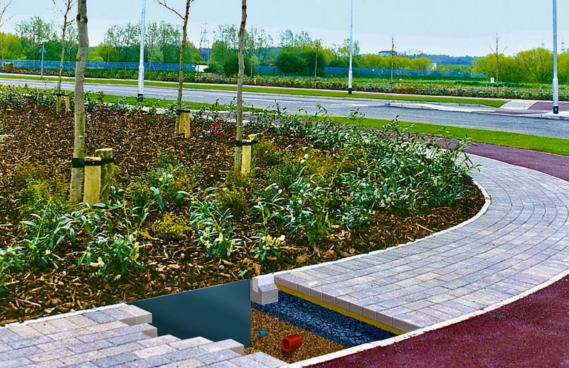 Load image into Gallery viewer, ReRoot Flatbeing usedin the construction of a brick path