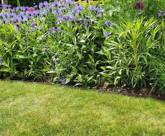 Woodgrain Edge – Brown Lawn Edging – Flexible Plastic Border